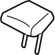 Hyundai 89705-BE000-S2N Rear Seat Center Headrest Assembly Hyundai 89705-BE000-S2N Rear Seat Center Headrest Assembly