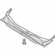 Hyundai 86150-3J000 Cowl Top Cover Assembly