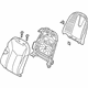 Hyundai 88401-2V131-SD6 Front Passenger Seat Back Assembly Hyundai 88401-2V131-SD6 Front Passenger Seat Back Assembly
