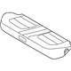 Hyundai 89100-3L300-A9V Rear Seat Cushion Assembly