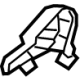 Hyundai 88031-AB010-NNB Shield Cover Front Seat Inner,Left Hand Hyundai 88031-AB010-NNB Shield Cover Front Seat Inner,Left Hand