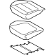Hyundai 88100-AB010-G8S Front Seat Cushion Assembly Left Hand Hyundai 88100-AB010-G8S Front Seat Cushion Assembly Left Hand