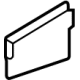 Hyundai 82413-T4000 GRIP-FRONT DOOR GLASS,LH Hyundai 82413-T4000 GRIP-FRONT DOOR GLASS,LH