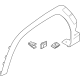 Hyundai 87711-N9000-CA Fender Side Garnish Assembly Left Hand Hyundai 87711-N9000-CA Fender Side Garnish Assembly Left Hand
