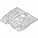 Hyundai 65111-26200 Panel-Center Floor Hyundai 65111-26200 Panel-Center Floor