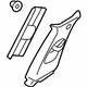 Hyundai 85840-3Q000-TX Upper Center Pillar Trim Assembly Right Hand