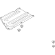Hyundai 84217-L1000 Under Cover Assembly,LH Hyundai 84217-L1000 Under Cover Assembly,LH
