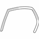 Hyundai 83110-25000 Rear Door Body Side Weatherstrip Left Hand
