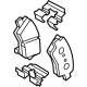 Hyundai 58302-K5A00 Rear Disc Brake Pad Kit Hyundai 58302-K5A00 Rear Disc Brake Pad Kit