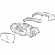 Hyundai 87620-D3930 Outside Rear View Mirror Assembly Right Hand