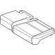 Hyundai 89160-R6010-X6N Rear Seat Cushion Covering Left Hand Hyundai 89160-R6010-X6N Rear Seat Cushion Covering Left Hand