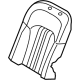 Hyundai 89460-D2430-NNQ Rear Seat Back Covering Right Hand Hyundai 89460-D2430-NNQ Rear Seat Back Covering Right Hand