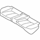 Hyundai 89160-J3000-PME Rear Seat Cushion Cover Left