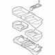 Hyundai 89100-J3000-PME Rear Seat Cushion Assembly Hyundai 89100-J3000-PME Rear Seat Cushion Assembly