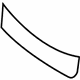 Hyundai 88190-3N010-HZ Shield Front Seat Cover Left Hand