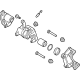 Hyundai 58310-L1A05 Rear Brake Caliper Kit Left Hand Hyundai 58310-L1A05 Rear Brake Caliper Kit Left Hand