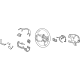 Hyundai 56100-AA070-NNB Wheel Assembly Steering Hyundai 56100-AA070-NNB Wheel Assembly Steering