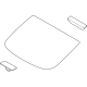 Hyundai 87110-L5000 Rear Window Glass Assembly Hyundai 87110-L5000 Rear Window Glass Assembly
