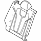 Hyundai 89450-K9000 Rear Seat Back Pad Assembly Right Hand