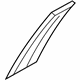 Hyundai 82250-3V000-GU Garnish Assembly-Door Frame LH Hyundai 82250-3V000-GU Garnish Assembly-Door Frame LH