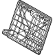 Hyundai 89310-L1500 Panel Assembly-Rear Seat Back,LH Hyundai 89310-L1500 Panel Assembly-Rear Seat Back,LH