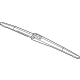 Hyundai 98850-2J500 BLADE ASSY-WIPER,RR Hyundai 98850-2J500 BLADE ASSY-WIPER,RR
