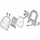 Hyundai 88301-G7250-SHU Front Seat Back Assembly Left Hand