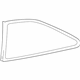 Hyundai 87810-25000 Quarter Glass & Moulding Assembly