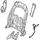 Hyundai 88310-N9510-NNB Front Seat Back Frame Assembly Left Hand Hyundai 88310-N9510-NNB Front Seat Back Frame Assembly Left Hand