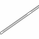 Hyundai 83231-2D000 Rear Door Belt Weatherstrip Inside Left Hand Hyundai 83231-2D000 Rear Door Belt Weatherstrip Inside Left Hand