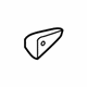 Hyundai 82652-1R010-CA Front Door Outside Handle Cover Left Hand Hyundai 82652-1R010-CA Front Door Outside Handle Cover Left Hand