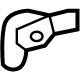 Hyundai 65638-G7000 Bracket-Rear Door Scuff Mounting No.1,LH Hyundai 65638-G7000 Bracket-Rear Door Scuff Mounting No.1,LH