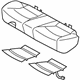 Hyundai 89100-4R000-Y5S Rear Seat Cushion Assembly Hyundai 89100-4R000-Y5S Rear Seat Cushion Assembly