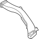 Hyundai 97390-AB000 Side Defroster Hose Assembly Right Hand