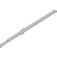 Hyundai 82230-R6000 W/STRIP-FR DR BELT I/S LH Hyundai 82230-R6000 W/STRIP-FR DR BELT I/S LH