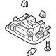 Hyundai 92850-AB000-TVN Room Lamp Assembly Hyundai 92850-AB000-TVN Room Lamp Assembly