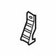Hyundai 86637-G2020 Bracket-Rear Beam Lower,Center Hyundai 86637-G2020 Bracket-Rear Beam Lower,Center
