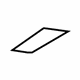 Hyundai 83724-A5010-RY Cap-Rear Door Pull Handle,RH Hyundai 83724-A5010-RY Cap-Rear Door Pull Handle,RH
