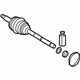 Hyundai 49525-K9100 Joint & Shaft Kit-Front Axle W Hyundai 49525-K9100 Joint & Shaft Kit-Front Axle W