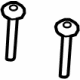Hyundai 88770-L0000-NNB Guide Assembly-Headrest W/Lever Hyundai 88770-L0000-NNB Guide Assembly-Headrest W/Lever