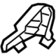 Hyundai 88031-BE000-NNB Shield Cover Front Seat Inner,Left Hand