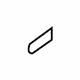 Hyundai 82652-1E000-CA Front Door Outside Handle Cover Left Hand Hyundai 82652-1E000-CA Front Door Outside Handle Cover Left Hand