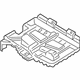 Hyundai 37150-K4000 Battery Tray Assembly