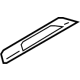 Hyundai 85887-CW000-NNB Rear Step Plate Trim Right Hand