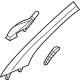 Hyundai 85810-CW000-NNB Front Pillar Trim Assembly Left Hand