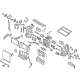 Hyundai 97205-L1AC0 Heater & Evaporator Assembly Hyundai 97205-L1AC0 Heater & Evaporator Assembly