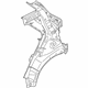 Hyundai 71601-K2000 Quarter Inner Panel Assembly Left Hand