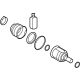 Hyundai 495R3-L0050 Joint Kit Diff Side Right Hand Hyundai 495R3-L0050 Joint Kit Diff Side Right Hand