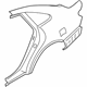 Hyundai 71503-3LC12 Quarter Outer Panel Assembly Left Hand Hyundai 71503-3LC12 Quarter Outer Panel Assembly Left Hand