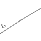 Hyundai 877E2-L1000 Strip-Side SILL FR MLDG,RH Hyundai 877E2-L1000 Strip-Side SILL FR MLDG,RH
